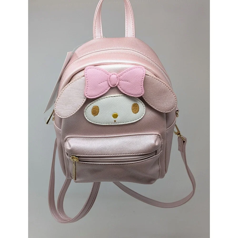 Sanrio Smiles My Melody Mini Backpack Bag Purse Pink Kawaii 2024 JAPAN - NWT